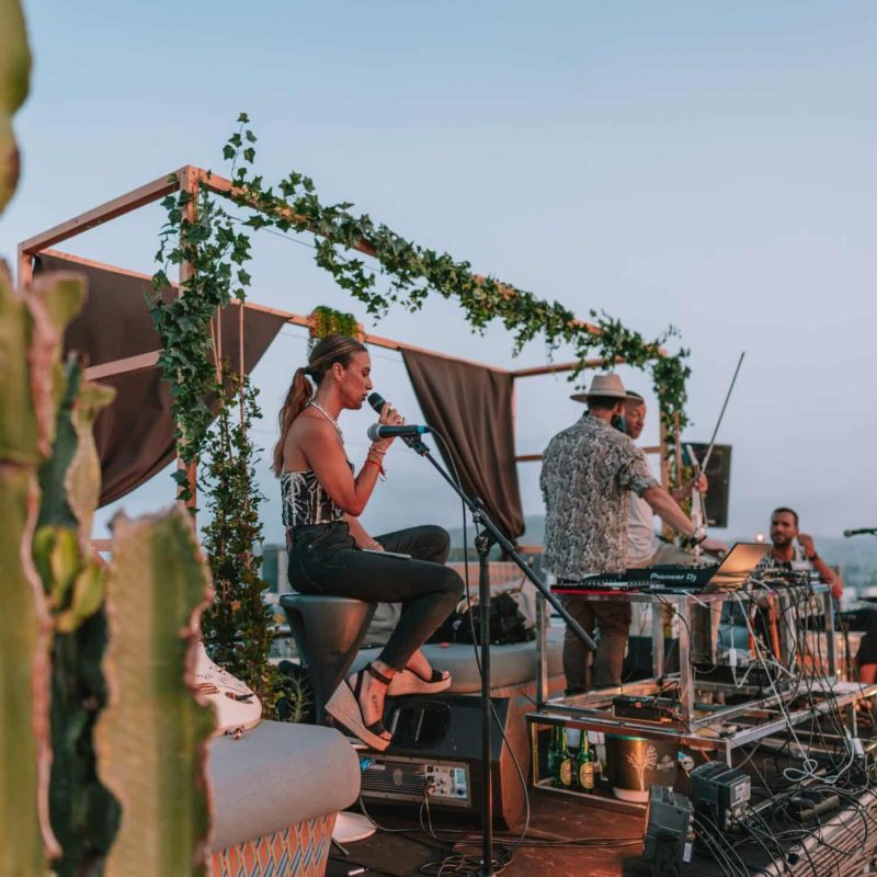 Set de HR vista lateral